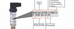 Sensor de presion ATEX